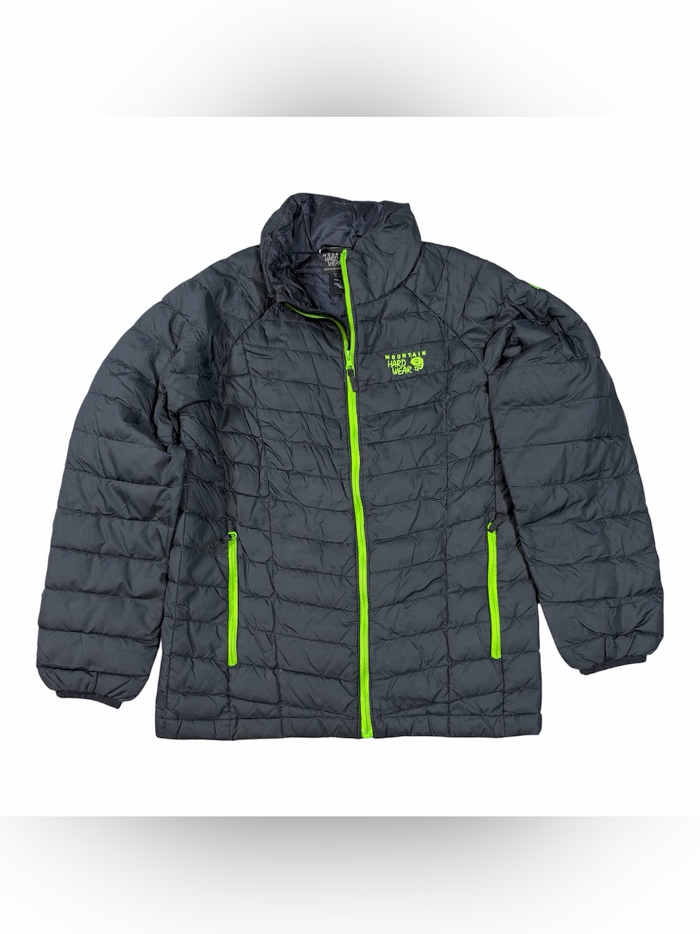 Mountain HardWear Micro Ratio Black 650 Fill Down Puffer Jacket Youth Boy's Sz M
